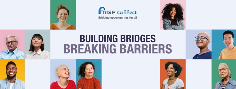 RGF Connect Bridging opportunities for all Banner Foto Building Bridges Breaking Barriers